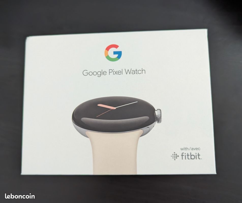 Google Pixel Watch Silver / Blanc Chalk Silver - Wifi (image 1)