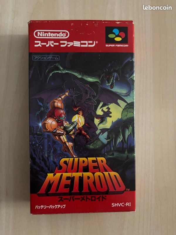 Super Metroid Sur Super Famicom – Complet, Très Bon État