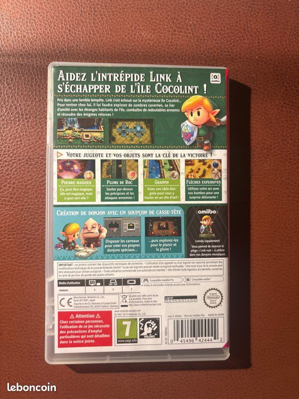 Jeu Nintendo switch The legend of zelda link’s awakening (image 3)