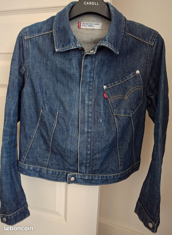 Veste Levi's Engineered Jeans Girls Années 2000 Taille S (image 1)
