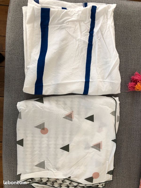Housses de couette et taies d’oreiller neuves (image 1)