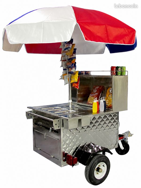 Food truck remorque a Hot-Dog Import US (image 1)