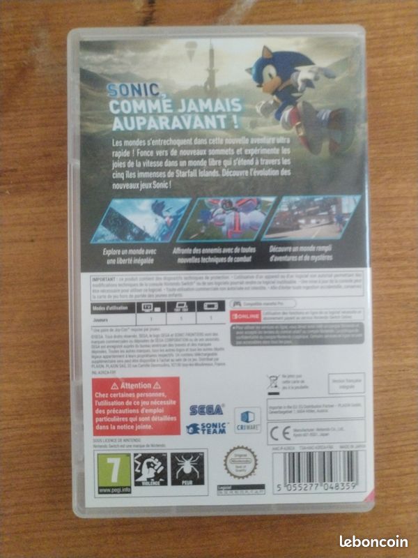 Sonic frontiers jeu switch (image 3)