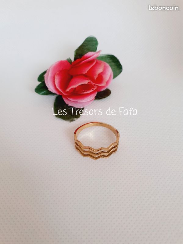 Bague en acier inoxydable (image 1)