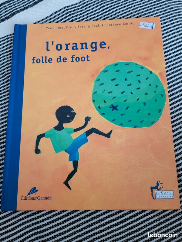 Livre "l'orange folle de foot" (image 1)