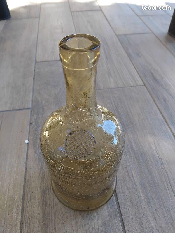 Bouteille verre craquelé (image 2)