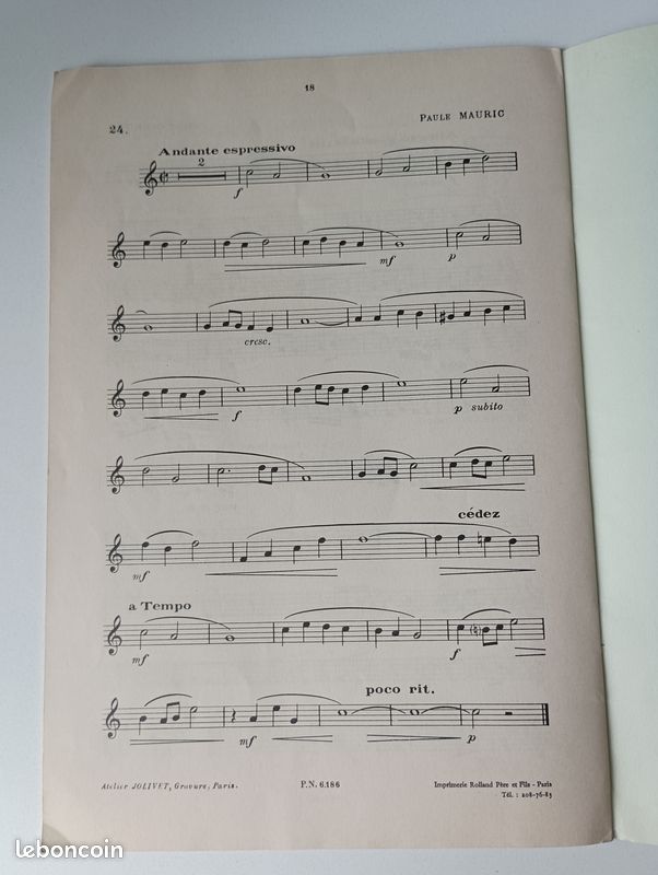 Le solfège contemporain volume 1 Albert Beaucamp (image 4)