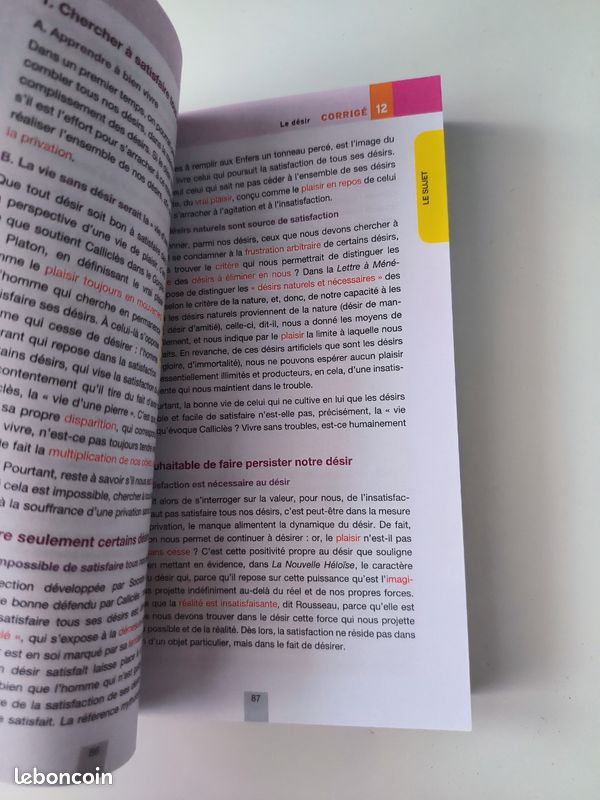 Livre scolaire annabac philosophie sujet et corrigés terminale (image 12)