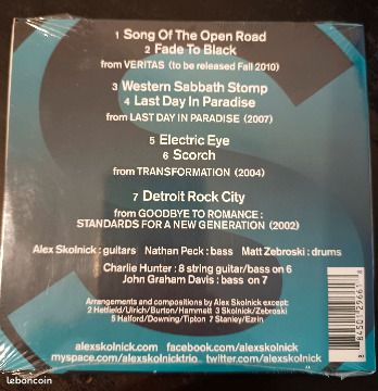 Alex Skolnick Trio Sampler CD (image 2)