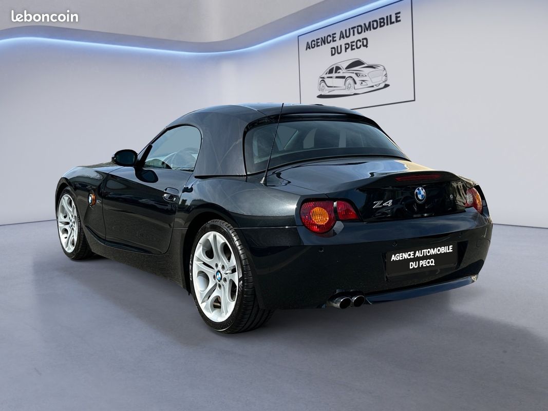 Bmw z4 3.0 231cv e85 roadster steptronic a/hard top/sieges chauffants electriques (image 4)