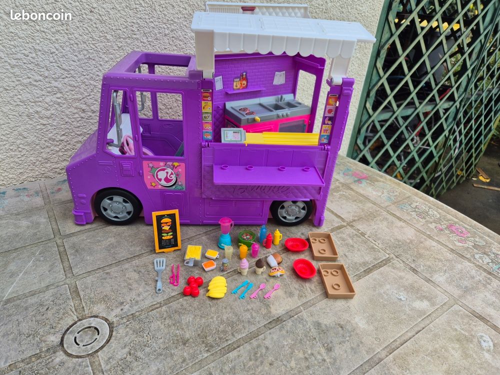 Barbie – le food truck Jeux Jouets