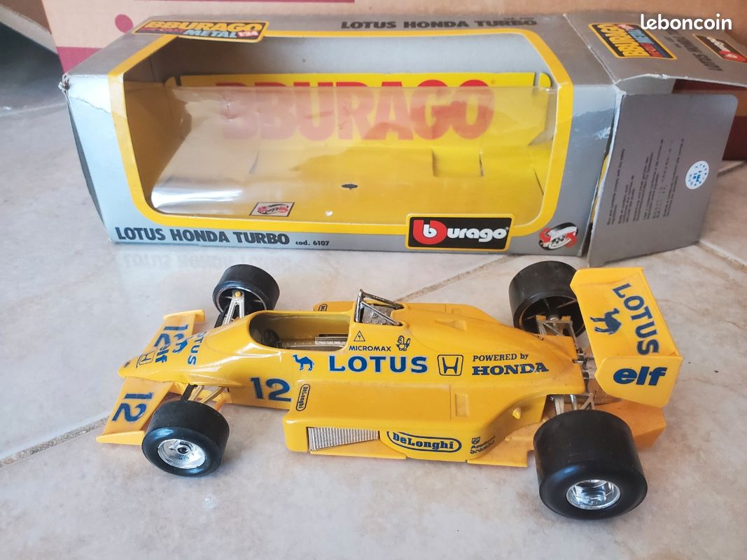 Voitures Formule 1 miniatures Burago