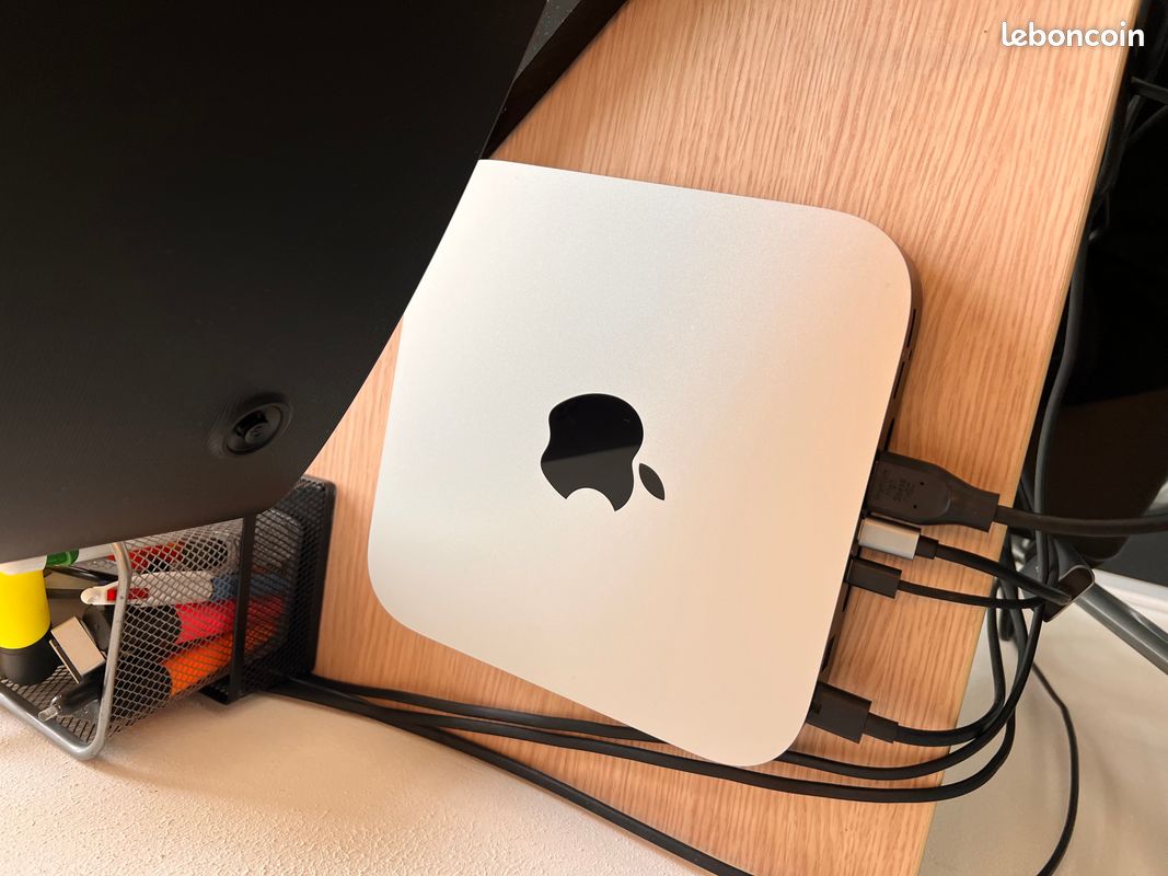 Mac mini Apple M2 (2023) - 8 Go RAM, 256 Go SSD, Comme Neuf / Uniquement en espèce, remise en main propre (Je ne fais aucun paiement securisée via leboncoin) (image 4)