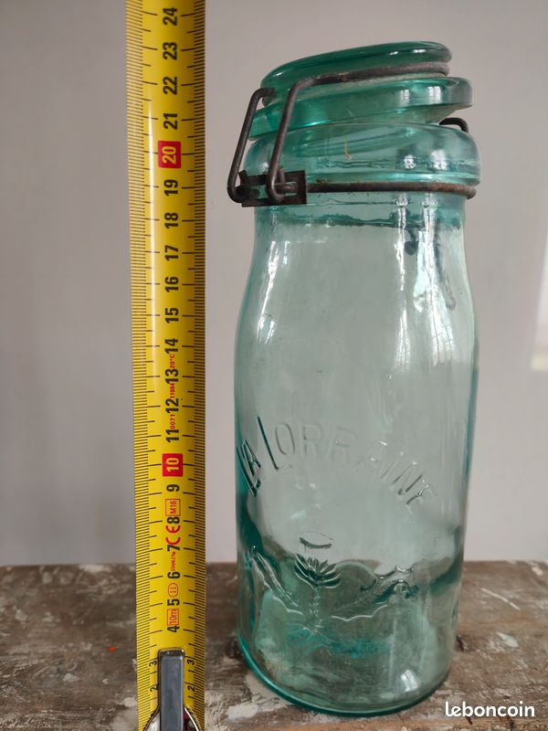 Bocal La Lorraine vintage 1 litre 💚💚 - Arts de la table