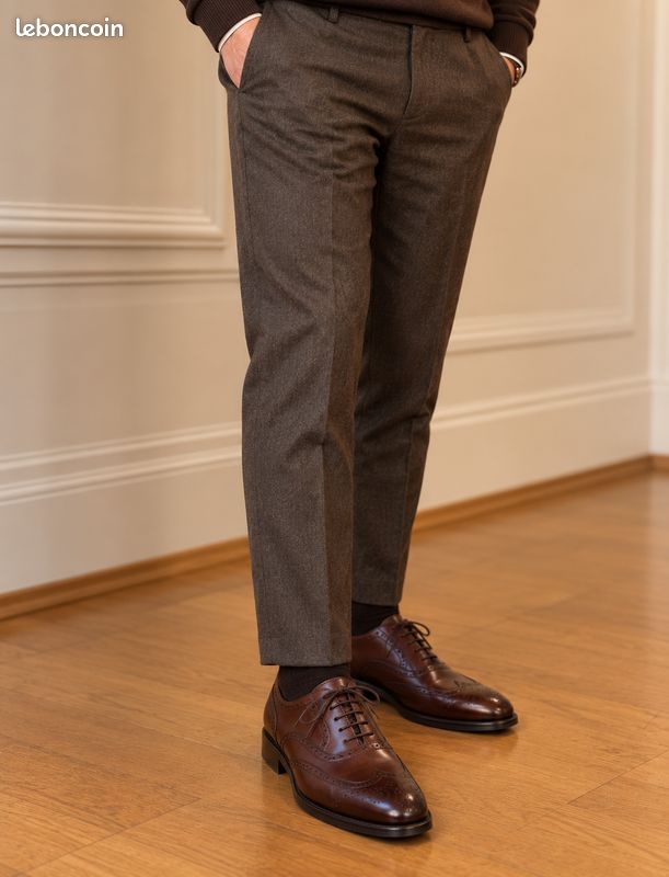 Chaussure en cuir homme kenzo (image 1)