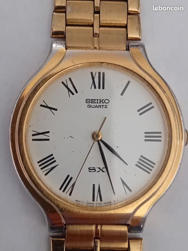 Ancienne Montre Seiko Quartz Pour Pièces Détachées - Mouvement Seulement