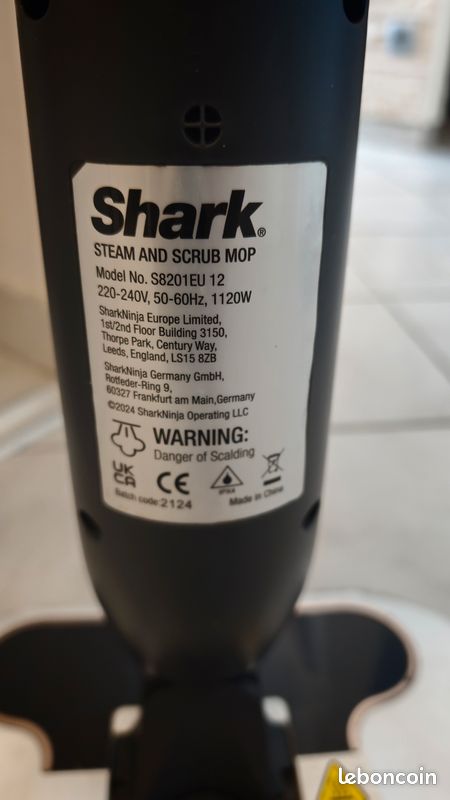 Balais vapeur Shark steam and scrub mop s8201 eu (image 3)