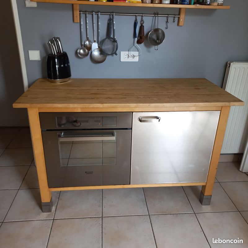 Ilot de cuisine avec four intégré (image 1)