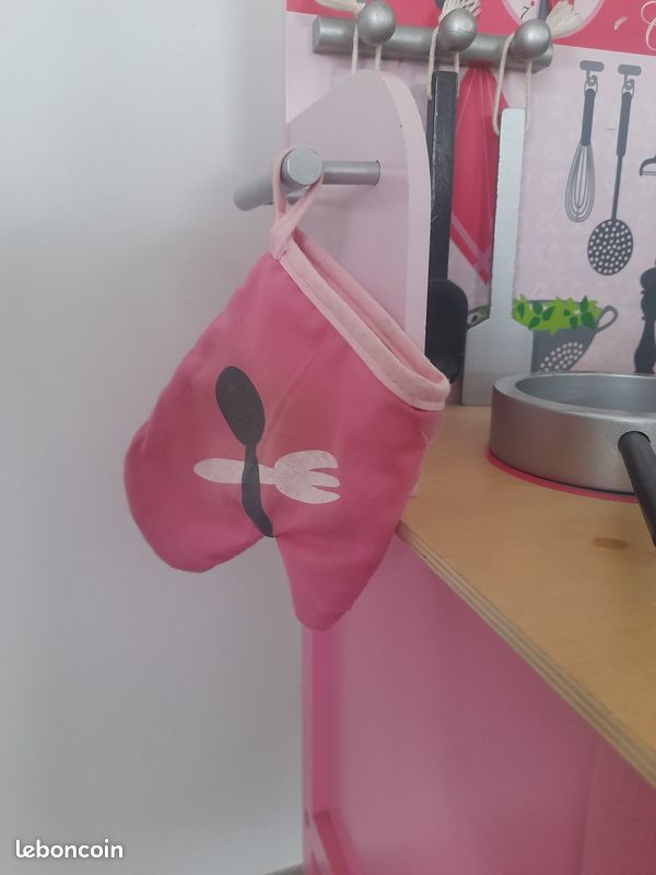 Jeu enfant cuisine en bois (image 3)