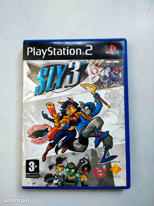 Jeu ps2 PlayStation Sly 3 en bon état (image 1)
