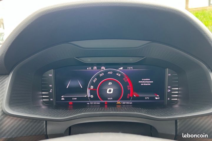 SKODA KODIAQ RS 2.0 BI-TDI 240ch DSG 4X4 Garantie 12 mois (image 21)