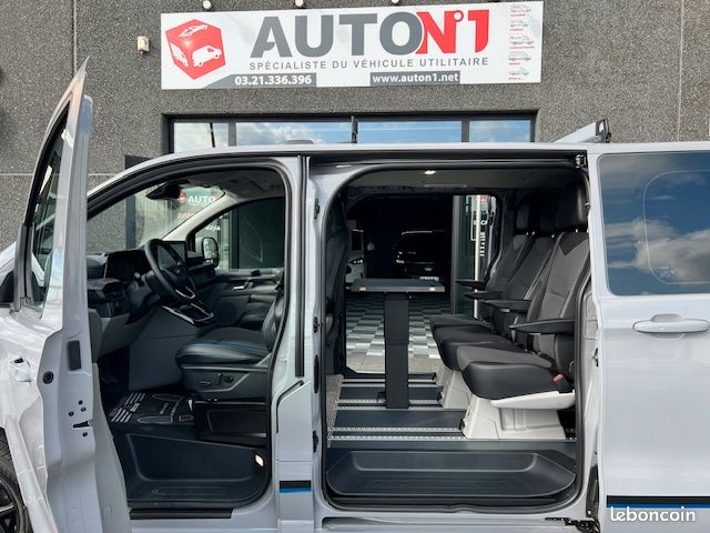 đ 56 950 FORD TRANSIT CUSTOM Sport 170 BVA8 â CABINE MODULABLE 2 Ă 7 PLACES â TVA RĂCUPĂRABLE â DISPONIBLE (image 4)