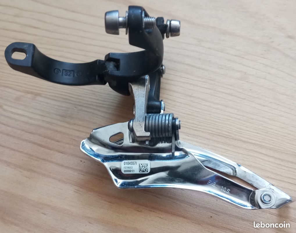 Dérailleur Avant Campagnolo Mirage 9v – Vintage 90's – Made In Italy – Pour Vélo Route