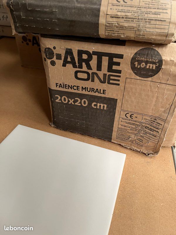 Carrelage blanc 20x20 (image 2)