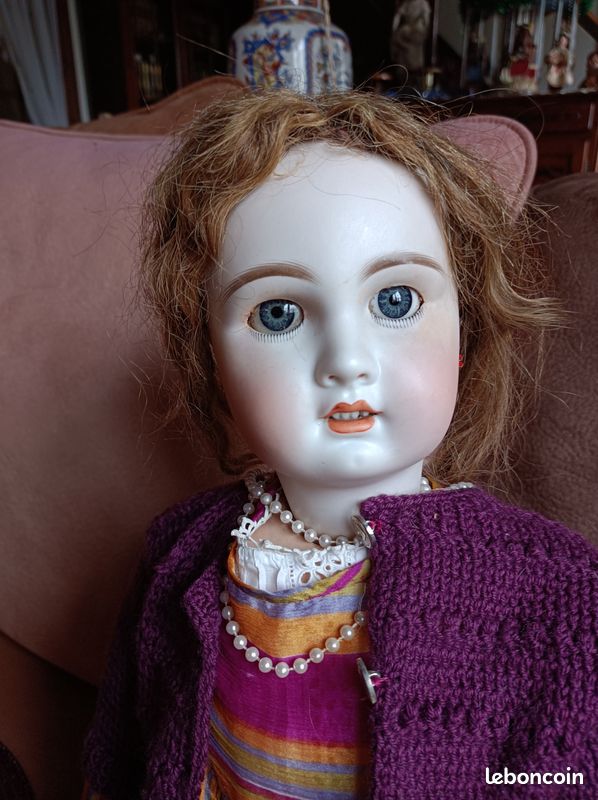 WIKY Eliska poupée marcheuse 41 cm robe rose - emballage