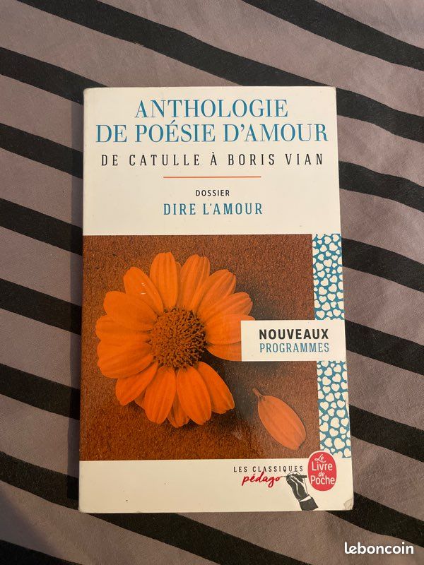 Livre anthologie de poésie, d’amour de Boris Vian (image 2)