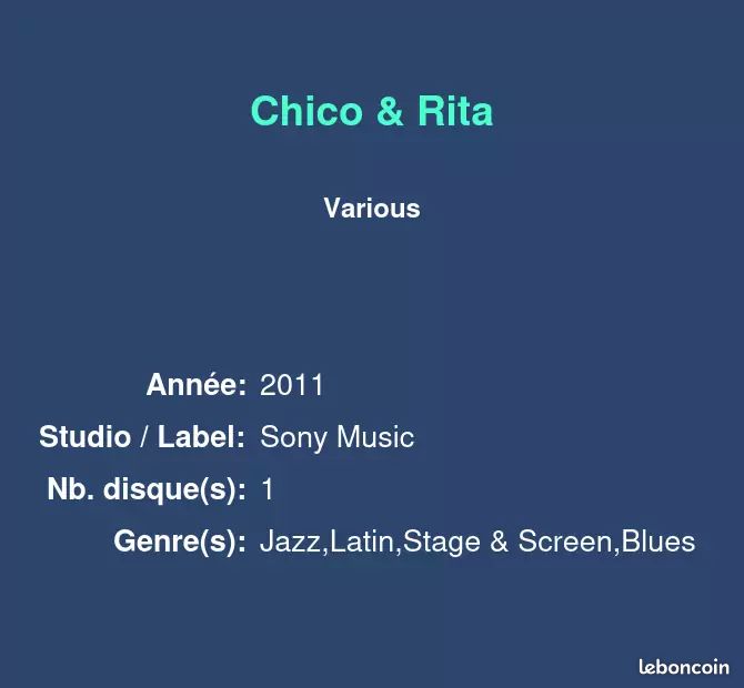 Chico & Rita - Various (image 2)