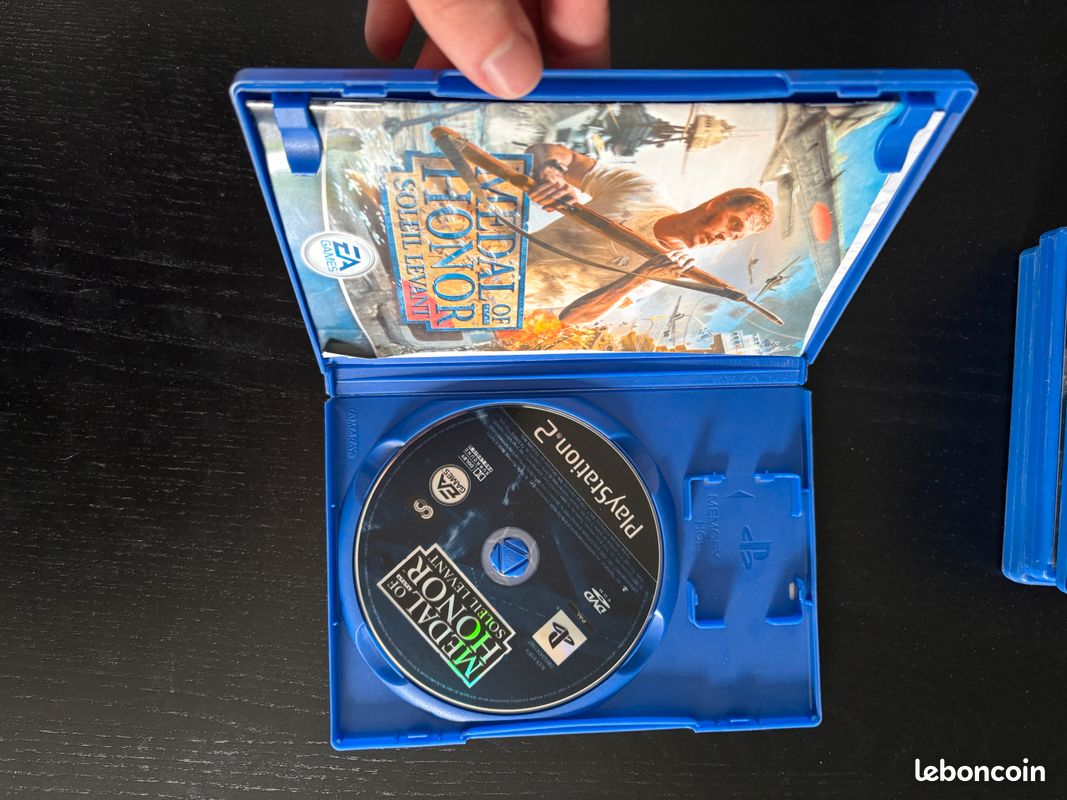 Medal of Honor Soleil Levant Jeu Sony Playstation 2 avec notice bon état