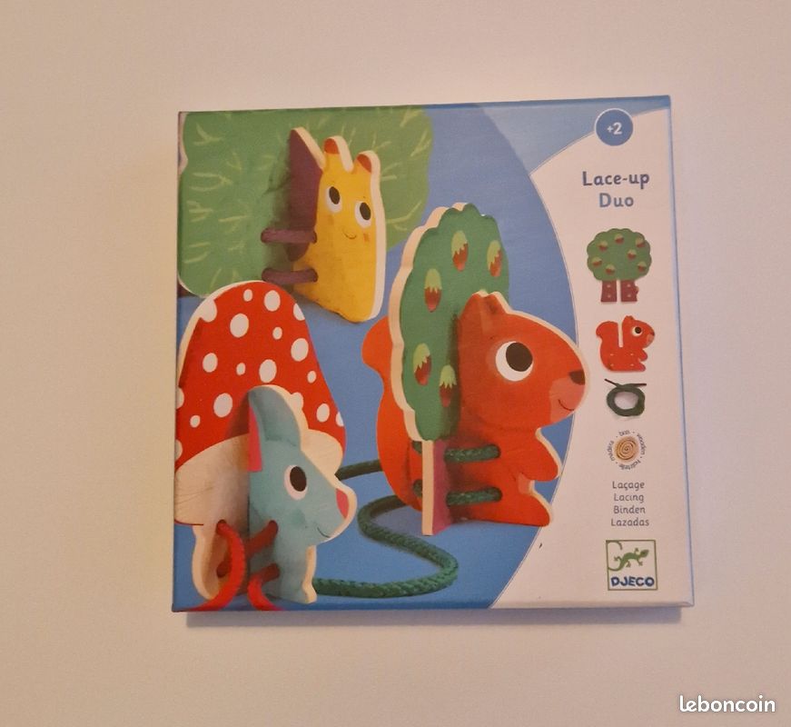 Jeu Lace-up Duo de Djeco (image 1)