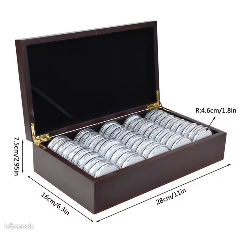 Capsules porte-monnaie rondes en plastique transparent pour le stockage Capsules porte-monnaie rondes en plastique transparent pour le stockage