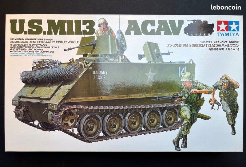 35135,Tamiya,1/35 US M113 ACAV 35135,Tamiya,1/35 US M113 ACAV
