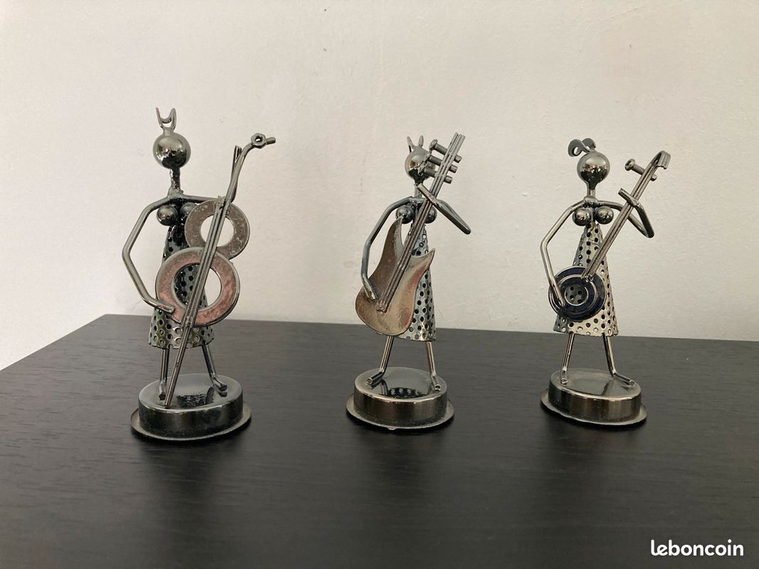 Figurines Musiciens en acier (image 2)