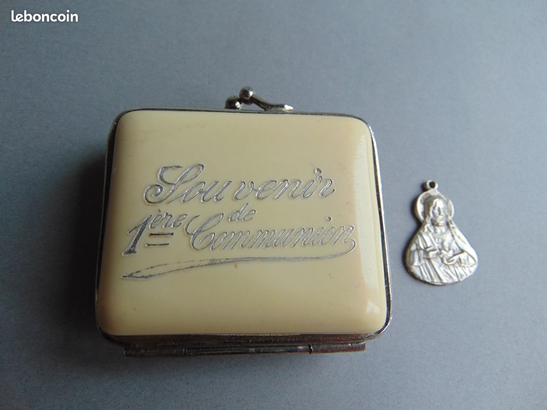 Ancien porte monnaie Communion (image 1)