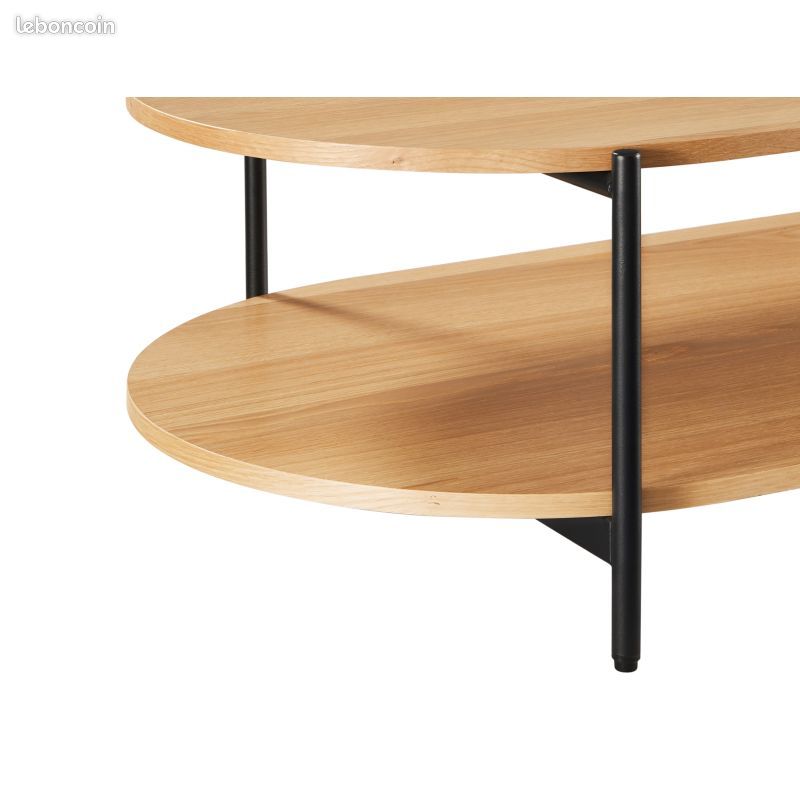 BRODIE - Table basse avec finition chêne (image 2)