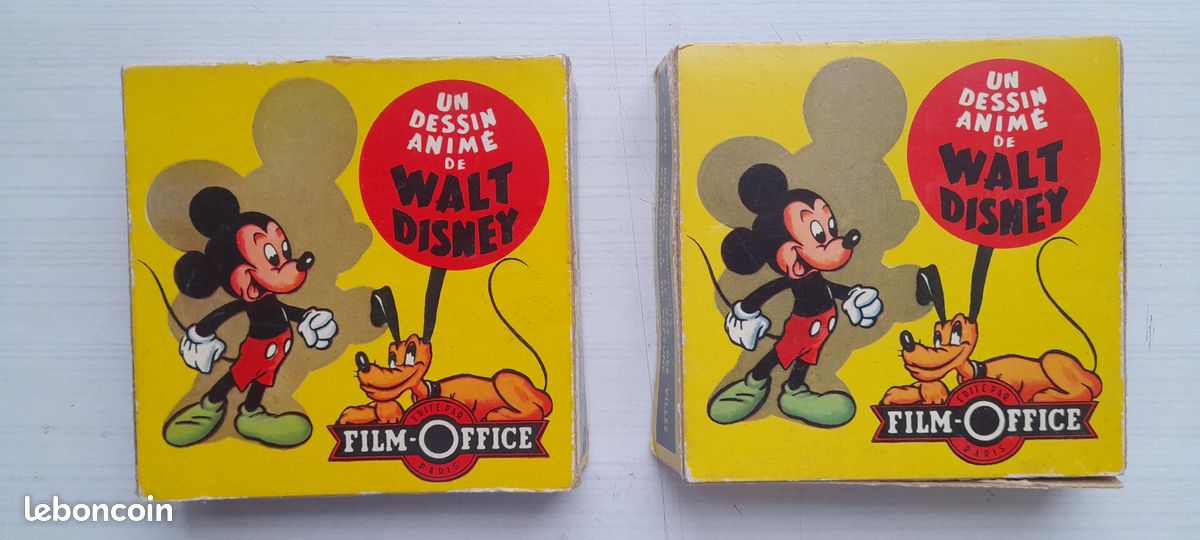 Bandes 8mm en 2 boîtes Mickey Alpiniste Film Office - Collection