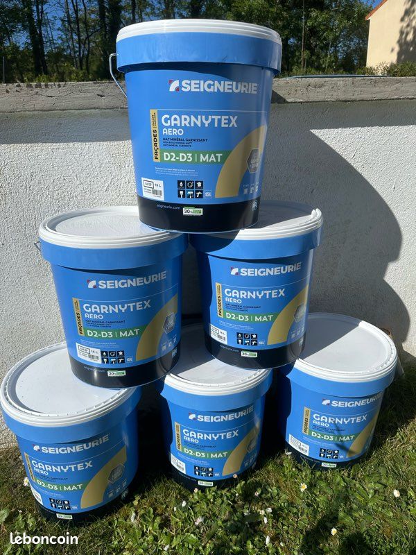 Peinture façade Seigneurie Garnytex D2/D3 Mat – 15L – Nantes (image 3)