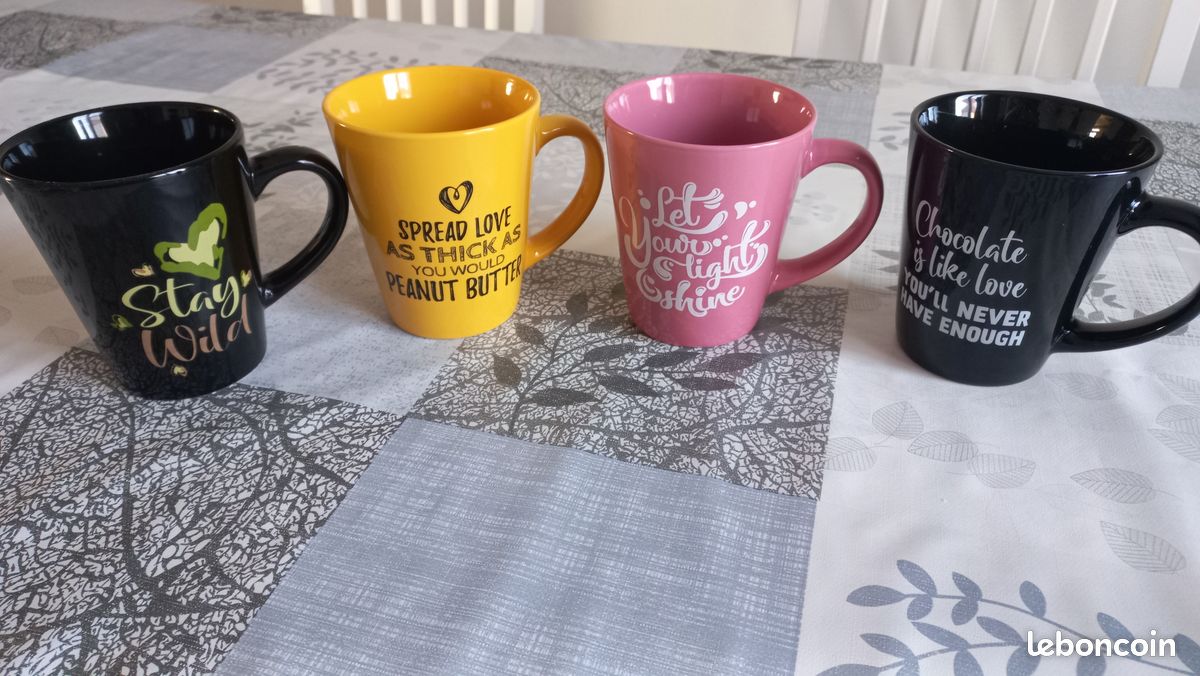 4 Grandes tasses (image 1)