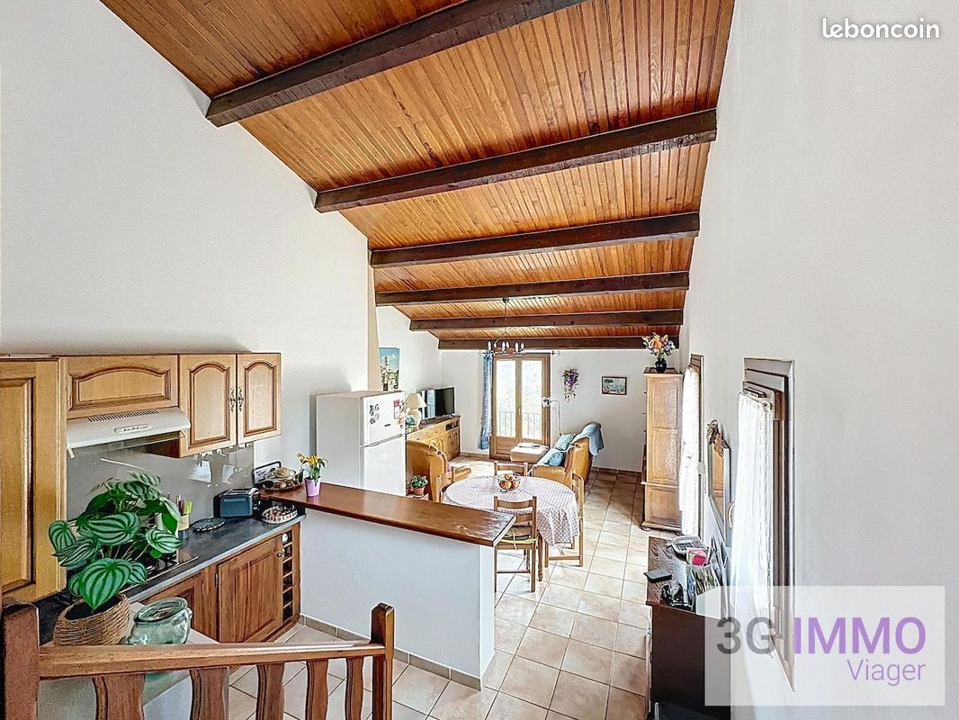 Viager | Maison T3 | 3p | 2ch | 75 m² | La Porta | Expo Sud-Est | Terrasse · Jardin (image 4)