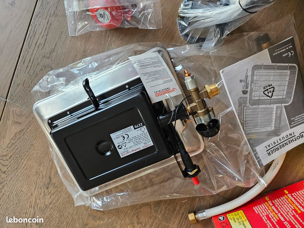 Chauffage gaz d'appoint avec allumage piezo (image 4)