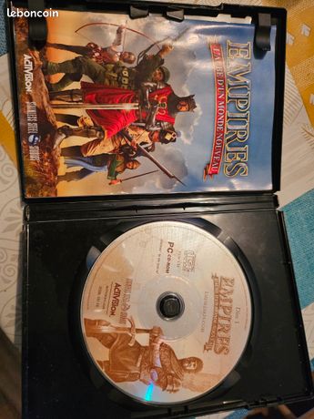 Jeu PC - Empires : L'Aube D'un Monde Nouveau - Bon état - Jeu De Stratégie Vintage
