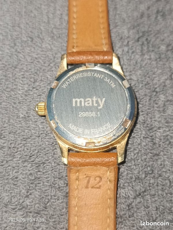 Montre femme Maty Montres Bijoux