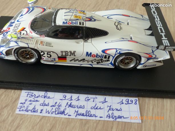 Porsche 930 IMSA Le Mans 1984 N°123 – Provence Moulage Kit Monté 1/43