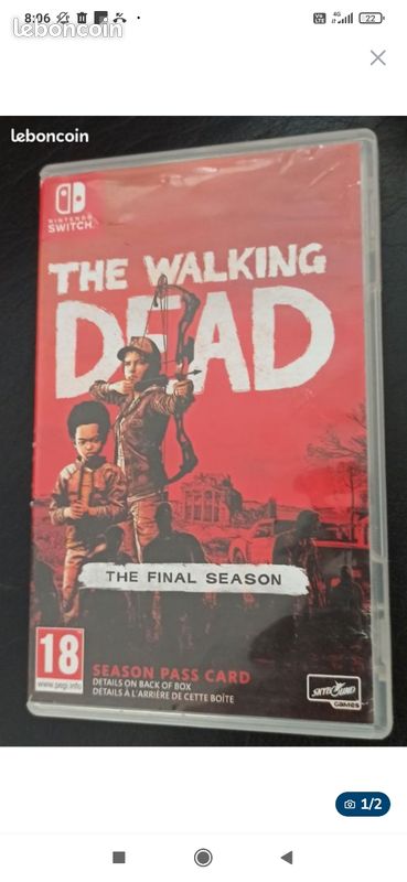 Season Pass Nintendo Switch The Walking Dead Final Season Jeu