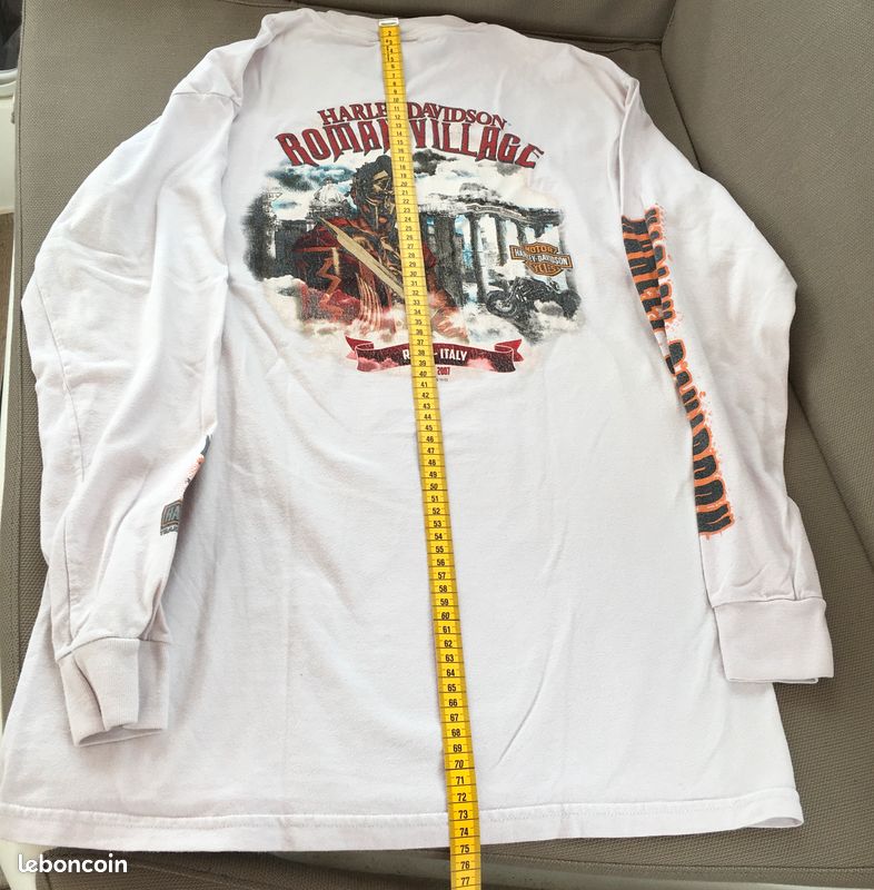 Tee Shirt Manches Longues Biker Aigle Ride. S. M. L. Xl. Xxl. Xxxl