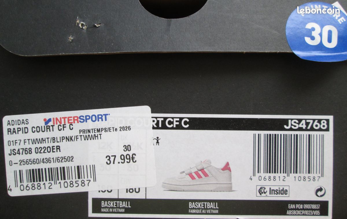 Baskets fille adidas 30 (image 7)