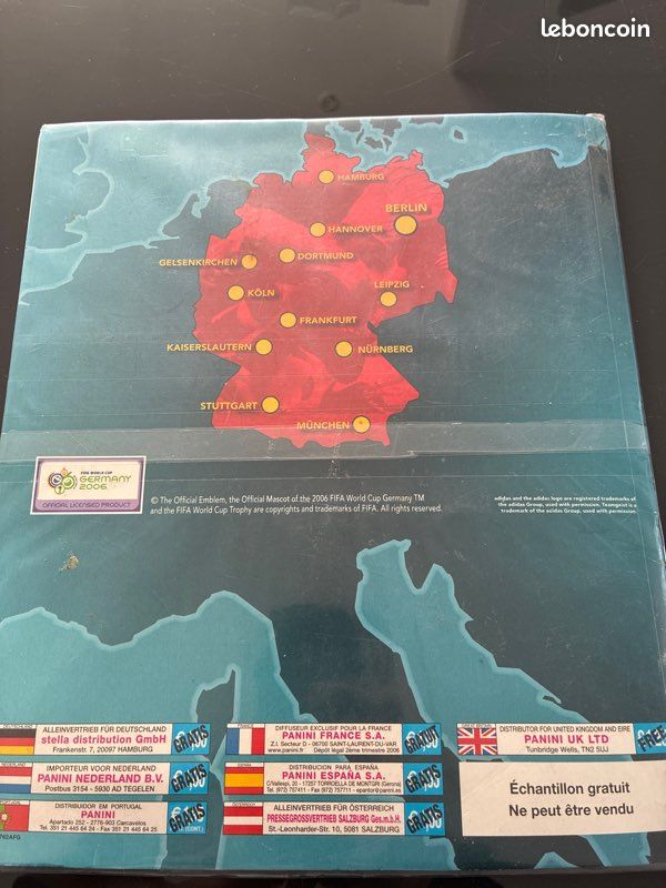 Panini Germany 2006 ▻ acheter en ligne
